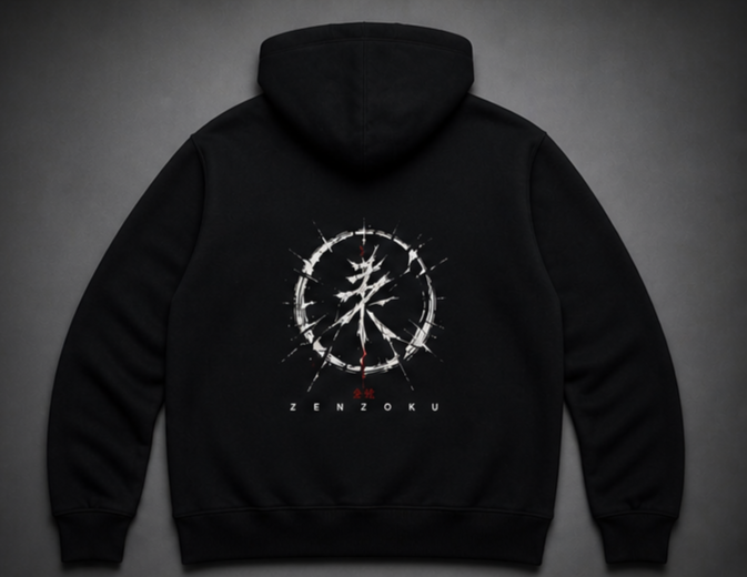 ZENZOKU Hoodie – Oversized Streetwear | Silence. Control. Power.